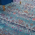 thumbnail image 6 of Nourison Vintage Kashan Persian Blue 6' x ROUND Area Rug, (6 Round), 6 of 8