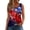 Blue-B#170413BB, variant on Patriotic Tank Tops for Women Square Neck Women Sleeveless Tops Flowy Holiday Womens Tunic Tops for Leggings