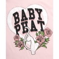 thumbnail image 4 of Baby Phat Girls Denim Pants Set Soft Crewneck Girls Shirts and Wide Leg Denim Jeans Set 2 Piece, 4 of 7