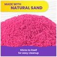 thumbnail image 5 of Kinetic Sand, 2lb Crystal Pink Shimmer Play Sand (Packaging May Vary), 5 of 8