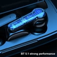 thumbnail image 3 of Injueey Auriculares intrauditivos Auriculares inalámbricos recargables compatibles con Bluetooth con micrófono LED Auriculares para llamadas de música Cables de audio/vídeo, 3 of 6