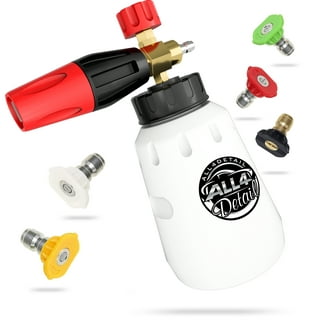 AstroAI Foam Cannon, Wide Neck, 1L Bottle, Heavy Duty Car Foam Sprayer, Foam Cannon for Pressure Washer