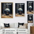 thumbnail image 4 of Designart "Maritime Tumble" Bowling Picture Framed Wall Decor, 4 of 5
