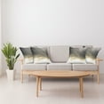 thumbnail image 4 of Ambesonne Grey Throw Pillow Cover 4 Pack, Cloudy Dark Sky Hurricane, 24", Grey, 4 of 6