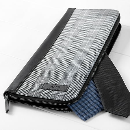 Personalized Glen Plaid Tie Case