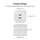 thumbnail image 5 of Cargador de pared Belkin BoostCharge Pro 45 W dual USB-C GaN, 5 of 6
