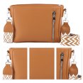 thumbnail image 1 of Bolso Mano para Mujer Con Correa Ancha Ajustable Piel Sintética, 1 of 9