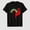 Black-13, variant on Unisex Rooster Graphic T-Shirt, Farm Chicken Tee, Casual Crew Neck Short Sleeve Top