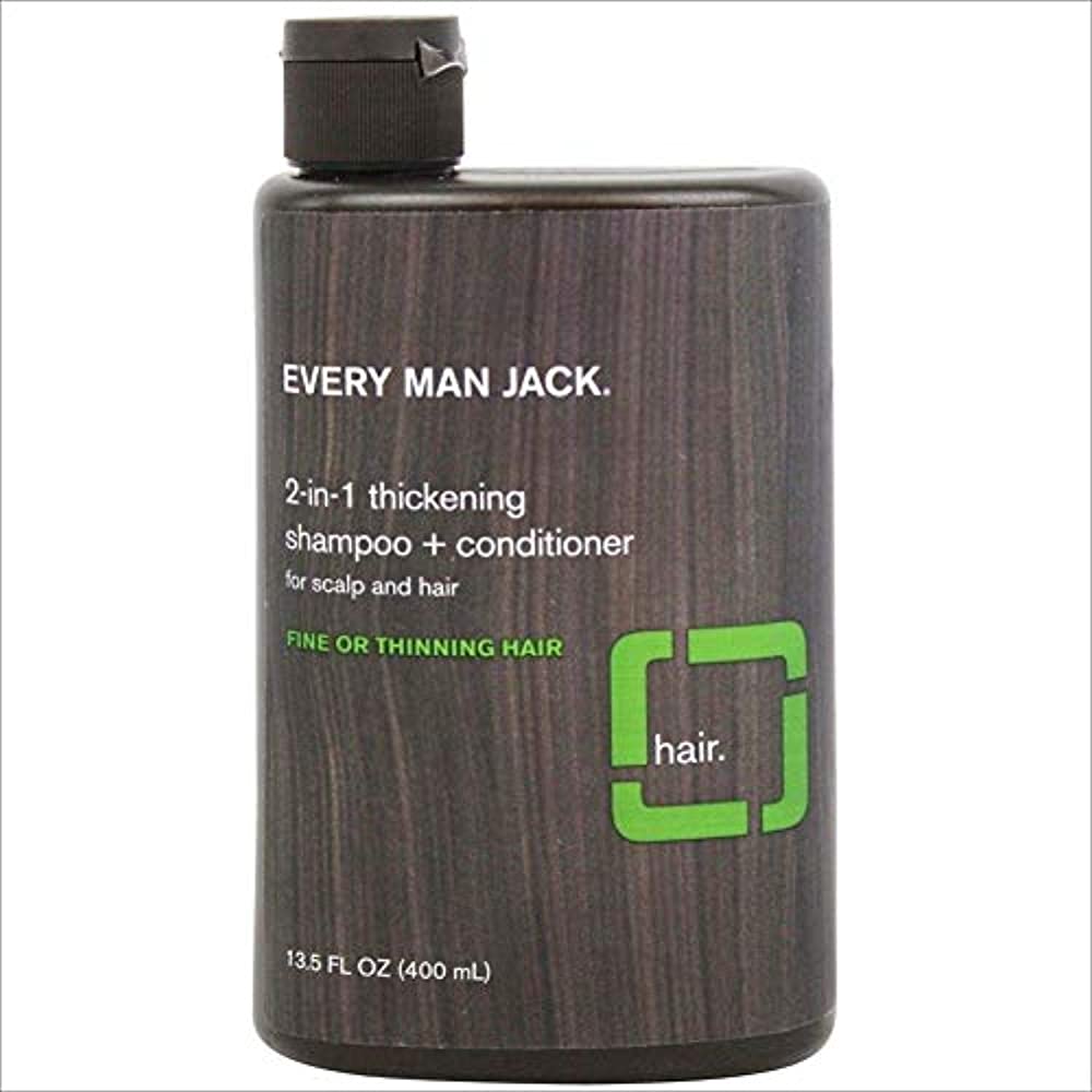EVERY MAN JACK SHAMPOO 2IN1 THCKNG TTREE 13.5OZ
