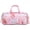 Golden Pink Marble, variant on Duffle Bag for Girls Dance Ballet Travel Overnight Gym Bag with Separate Dry Wet Pocket and Shoes Compartment