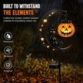 thumbnail image 6 of Moontgen Halloween Solar Garden Stake Lights, Black Cat Pumpkin and Moon Shaped Waterproof Outdoor Decor Lights for Yard, Pathway and Patio (A), 6 of 9