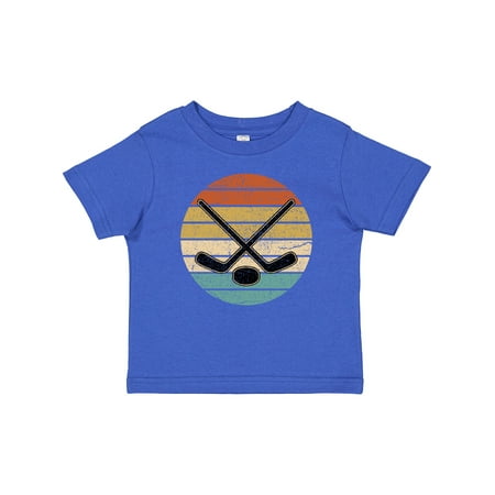 

Inktastic Hockey Retro Sunset Gift Baby Boy T-Shirt