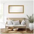 thumbnail image 6 of Amanti Art Custom Wall and Bathroom Mirror (23.75 x 45.75 in.), Townhouse Gold Frame, 6 of 7