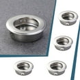 Lixi 4PCS 35mm Flat Stainless Steel Recessed Flush Pull Finger Insert