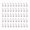 White, variant on 50Pieces Hanger Hooks Plastic Magic Hanger Hooks for Hangers Space Saving