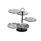 thumbnail image 3 of Bandeja para postres Macarena centro de mesa de buffet de 5 Platos soporte para servir Puesto de pasteles, 3 of 8