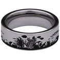 thumbnail image 4 of Sea Coral Tungsten Carbide Ring, 4 of 9