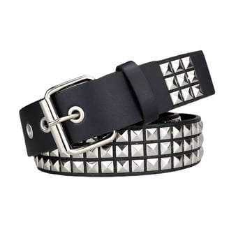 BlinkLLX 2 Pieces Studded Belt Punk Y2K Rock Goth Emo Belt  display picture 1