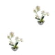 thumbnail image 3 of Planta falsa Bewildely ABS Tela decorativa Simulación Hogar Restaurante Maceta artificial, 3 of 6