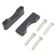 thumbnail image 3 of Kit de soporte espaciador de guardabarros delantero negro para guardabarros de 21 '' 23 '' 26 '' compatible con modelos Harley Touring Electra Glide Road King Street Glide FLT FLH 1997-2013, 3 of 5