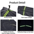 thumbnail image 4 of Dog Fleece Warm Coat,Dog Onesie Body Warmer,Dog Recovery Suit for Reduce Anxiety,Contains Shedding,Cold Weather Coats for Small Medium Dogs Dark Gray 2XL, 4 of 6