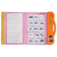 thumbnail image 3 of Libro electrónico con sonido para niños, máquina de lectura con bolígrafo para aprender árabe (naranja), 3 of 14