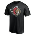 thumbnail image 2 of Men's Black Ottawa Senators Snow Logo T-Shirt, 2 of 4