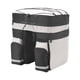 thumbnail image 1 of Greeniant Bolsa para bicicleta resistente al desgaste, resistente al agua, alforja para bicicleta, cremalleras dobles sólidas, estante trasero, ciclismo Ciclismo Gris oscuro Greeniant  OD029691-01, 1 of 6
