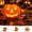 3Pcs Halloween Pumpkin Blow Under $5 a1, variant on Yannianjz Halloween Pumpkin LED Light Up Jack-O-Lantern Lamp, Glowing Ghost Decor Indoor Outdoor Tabletop Centerpiece, Resin Horror Decor for Halloween Party Props