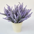 thumbnail image 5 of Pure White Artificial Lavender, 4 Bouquets For Year-Round Wedding Decor, Table Centerpieces, Outdoor Decorations, Ideal For Creating DIY Bouquets, Christmas Decoration, 5 of 5