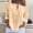 14#A Khaki, variant on Linen Shirts for Women Cotton Spring Long Sleeve Button Down Henley Blouses Summer Trendy Loose Breathable Tops White 2XL