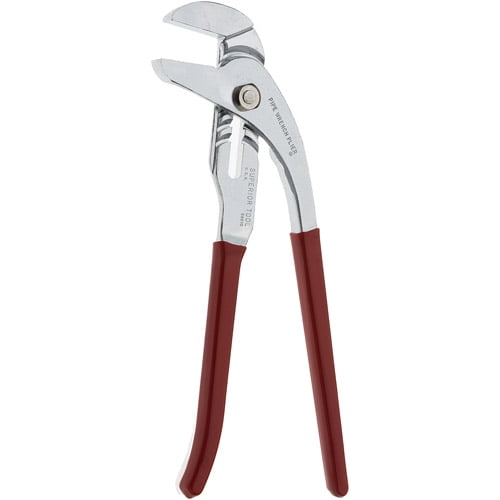 Superior Tool SmoothJaw Pipe Wrench Pliers, 06010