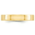 thumbnail image 2 of 14K Yellow Gold 4mm Light Weight Flat Band Ring Size 10.5, 2 of 7