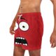 thumbnail image 5 of Pantalones Cortos de Cintura Elástica de los Hombres Casual Divertido Impreso Pantalones Cortos de Natación, Bajos de Playa de Verano Ligeros con Bolsillos, 5 of 5