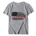thumbnail image 2 of Aayomet Womens Summer Tops Womens Casual Scoop Collar Plus Size T Shirts Summer Tops Tee,Gray M, 2 of 3