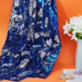 thumbnail image 5 of WEBEEDY PET Reversible Sequin Fabric for Dress Performance Stage Blue 130x0.07cm, 5 of 6