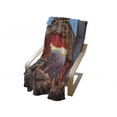 thumbnail image 3 of USA Soft Flannel Fleece Throw Blanket, Famous Sunrise at Mesa Arch in Canyonlands National Park, Utah, USA, Cozy Plush for Indoor and Outdoor Use, 60" x 80", Pale Brown Sky Blue, by Ambesonne, 3 of 5