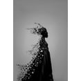 thumbnail image 2 of Liu, Jessie 18x24 White Modern Wood Framed Museum Art Print Titled - Elegant Fashion Model, 2 of 4