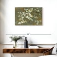thumbnail image 3 of Elephant Stock Dogwood In Spring Wall Art - Horizontal Canvas Wall Art - Living Room Wall Decor - Floral And Botanical Canvas - Brown And Yellow Decor By Danhui Nai - 30" x 20", 3 of 8