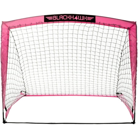Franklin Sports 4'x3' Blackhawk Portable Soccer Goal, Pink - Walmart.com