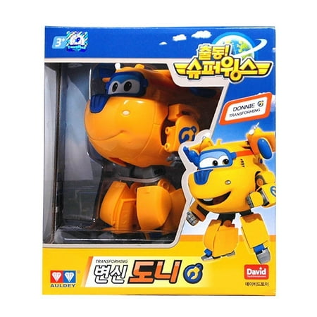 Donnie - Auldey Super Wings Transforming planes series animation Ship from Korea