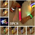 thumbnail image 1 of Halloween Decoration LED Aperture 3PCS Lighting Bracelet Outdoor Life Saving Ring, 1 of 8