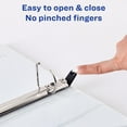 Avery HeavyDuty View 3 Ring Binders, 1.5" One Touch Slant Rings, 4