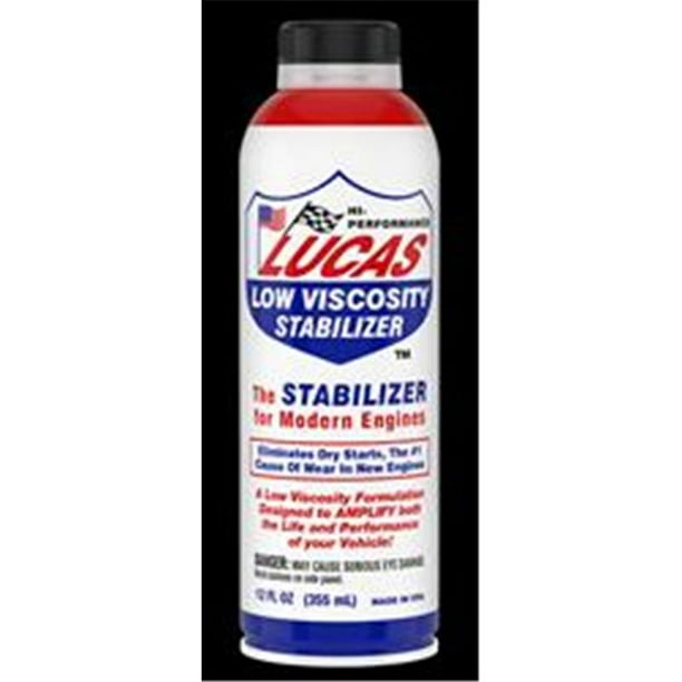 Lucas Oil 11097 12 oz Low Viscosity Engine Stabilizer