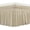 Beige, variant on Wrap Around Bed Skirt Three Fabric Sides Elastic Dust Ruffled 18 Inch Tailored Drop,Easy to Install Fade Resistant-Ivory, Queen/King
