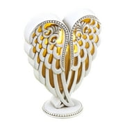 Angel wings design statue with light up LED Christmas Holiday decoration party wedding favor centerpiece pack of 1