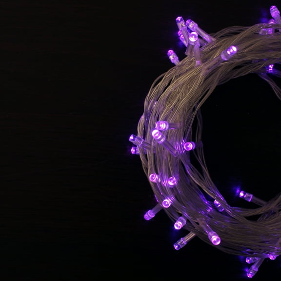 Perfect Holiday 100 LED String Fairy Light - Purple