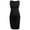 Black, variant on Women's Ruched Maternity Dress Clothes Sleeveless Bodycon Dress