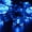 50led Blue, variant on Honeybee String Lights, Waterproof 30 Led Bumble Bee Shape Solar Powered Fairy String Lights for Outdoor Garden Summer Party Wedding Xmas Decoration
