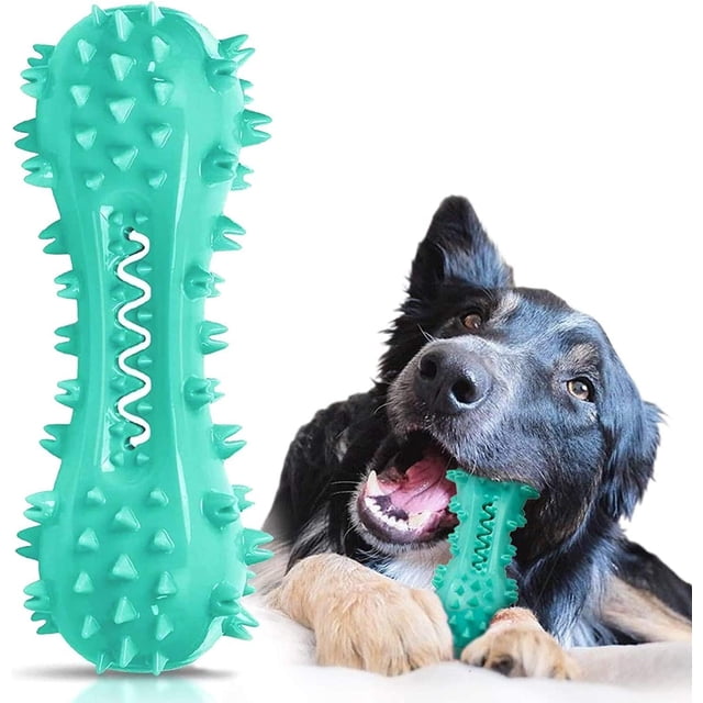 Cepillo de Dientes Cerisurio Verde para Perros Pequeños